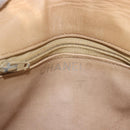 CHANEL Matelasse Waist bag Lamb Skin Beige Gold CC Auth bs36144-18