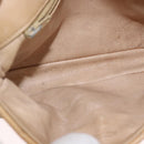CHANEL Matelasse Waist bag Lamb Skin Beige Gold CC Auth bs36144-11