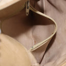 CHANEL Matelasse Waist bag Lamb Skin Beige Gold CC Auth bs36144-22