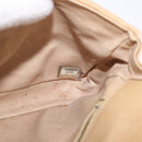CHANEL Matelasse Waist bag Lamb Skin Beige Gold CC Auth bs36144-12