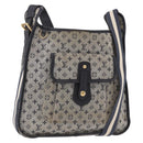 LOUIS VUITTON Monogram Mini Besace Mary Kate Bag Navy M92320 LV Auth bs36145-1