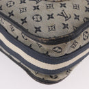 LOUIS VUITTON Monogram Mini Besace Mary Kate Bag Navy M92320 LV Auth bs36145-10
