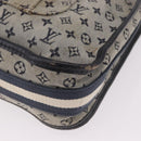 LOUIS VUITTON Monogram Mini Besace Mary Kate Bag Navy M92320 LV Auth bs36145-14