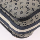 LOUIS VUITTON Monogram Mini Besace Mary Kate Bag Navy M92320 LV Auth bs36145-15