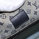 LOUIS VUITTON Monogram Mini Besace Mary Kate Bag Navy M92320 LV Auth bs36145-18