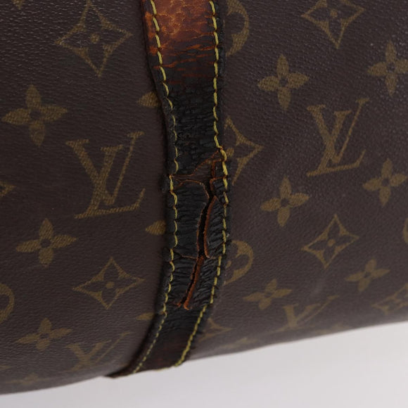 LOUIS VUITTON Monogram Keepall 50 Boston Bag M41426 LV Auth bs36147