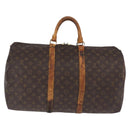 LOUIS VUITTON Monogram Keepall 50 Boston Bag M41426 LV Auth bs36147-3