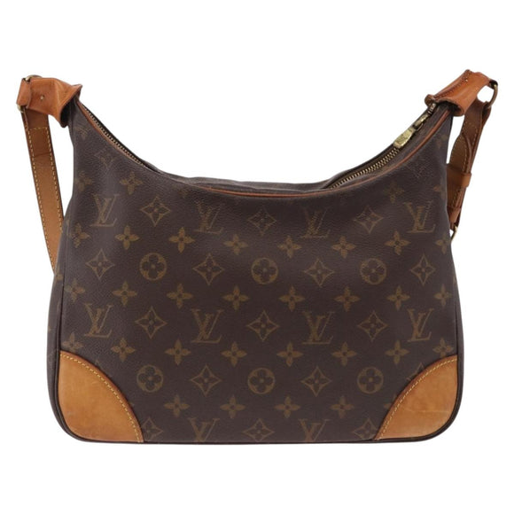 LOUIS VUITTON Monogram Boulogne 30 Shoulder Bag M51265 LV Auth bs36148