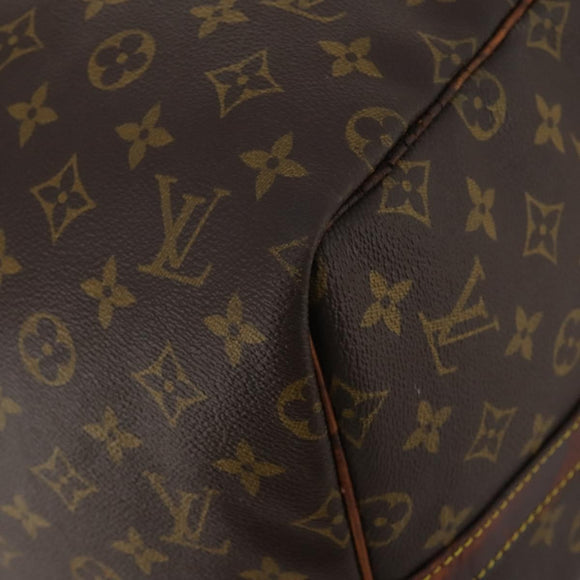 LOUIS VUITTON Monogram Keepall Bandouliere 55 Boston Bag M41414 LV Auth bs36149