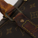 LOUIS VUITTON Monogram Keepall Bandouliere 55 Boston Bag M41414 LV Auth bs36149-19