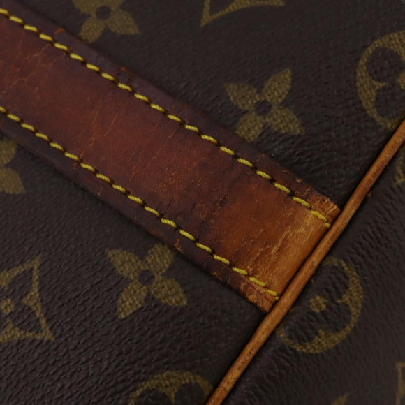LOUIS VUITTON Monogram Keepall Bandouliere 55 Boston Bag M41414 LV Auth bs36149