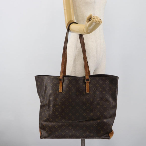 LOUIS VUITTON Monogram Cabas Alto Tote Bag M51152 LV Auth bs36150