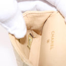 CHANEL Mini Mini Matelasse Charm Lamb Skin Beige CC Auth bs36151-19