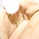 CHANEL Mini Mini Matelasse Charm Lamb Skin Beige CC Auth bs36151-12