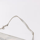 LOUIS VUITTON Monogram Miroir Pochette Platt Pouch Silver M95277 LV Auth bs36152-14