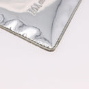 LOUIS VUITTON Monogram Miroir Pochette Platt Pouch Silver M95277 LV Auth bs36152-15