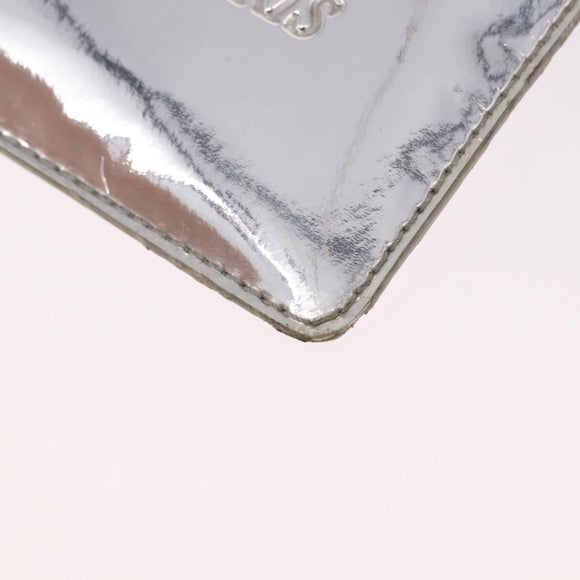 LOUIS VUITTON Monogram Miroir Pochette Platt Pouch Silver M95277 LV Auth bs36152
