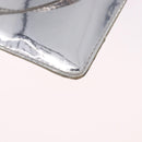 LOUIS VUITTON Monogram Miroir Pochette Platt Pouch Silver M95277 LV Auth bs36152-17