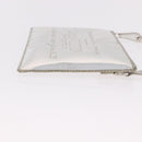 LOUIS VUITTON Monogram Miroir Pochette Platt Pouch Silver M95277 LV Auth bs36152-5