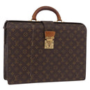 LOUIS VUITTON Monogram Serviette Fermoir Business Bag M53305 LV Auth bs36154-1