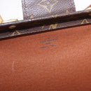 LOUIS VUITTON Monogram Serviette Fermoir Business Bag M53305 LV Auth bs36154-21