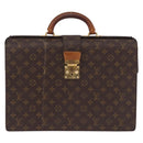 LOUIS VUITTON Monogram Serviette Fermoir Business Bag M53305 LV Auth bs36154-13