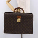 LOUIS VUITTON Monogram Serviette Fermoir Business Bag M53305 LV Auth bs36154-28