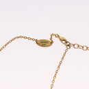 LOUIS VUITTON Essential V Necklace Gold M61083 LV Auth bs36156-12
