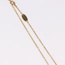 LOUIS VUITTON Essential V Necklace Gold M61083 LV Auth bs36156-6