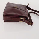 GIVENCHY Shoulder Bag Leather 3 Set Beige Black Red Auth bs36160-18