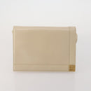 GIVENCHY Shoulder Bag Leather 3 Set Beige Black Red Auth bs36160-9
