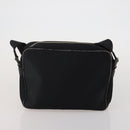 Burberrys Nova Check Hand Bag Canvas nylon 2 Set Black Beige Auth bs36161-12