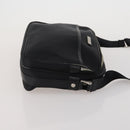 Burberrys Nova Check Hand Bag Canvas nylon 2 Set Black Beige Auth bs36161-13