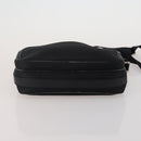 Burberrys Nova Check Hand Bag Canvas nylon 2 Set Black Beige Auth bs36161-16