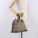 GUCCI GG Supreme Hand Bag PVC Beige Gold 000 46 6004 Auth bs36163-23