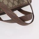GUCCI GG Supreme Hand Bag PVC Beige Gold 000 46 6004 Auth bs36163-7