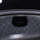 GUCCI Bamboo Hand Bag Canvas Black Silver 000 1998 0540 Auth bs36165-17