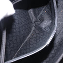 GUCCI Bamboo Hand Bag Canvas Black Silver 000 1998 0540 Auth bs36165-21