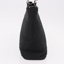 GUCCI Bamboo Hand Bag Canvas Black Silver 000 1998 0540 Auth bs36165-3