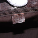 GUCCI GG Supreme Tote Bag PVC Beige Silver 114595 Auth bs36166-18