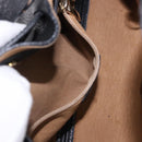 Salvatore Ferragamo Hand Bag Leather Black Gold Auth bs36167-11