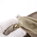 PRADA Hand Bag Leather 2way Gray Gold Auth bs36168-12