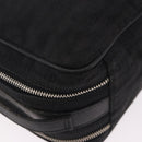 Christian Dior Clutch Bag Canvas Black Silver Auth bs36170-15