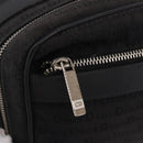 Christian Dior Clutch Bag Canvas Black Silver Auth bs36170-17