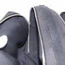 Christian Dior Clutch Bag Canvas Black Silver Auth bs36170-23