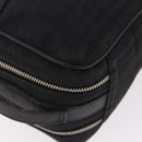 Christian Dior Clutch Bag Canvas Black Silver Auth bs36170-7