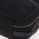 Christian Dior Clutch Bag Canvas Black Silver Auth bs36170-14