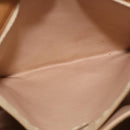 CHANEL Matelasse Chain Shoulder Bag Lamb Skin Beige Gold CC Auth bs36177-25