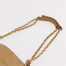 CHANEL Matelasse Chain Shoulder Bag Lamb Skin Beige Gold CC Auth bs36177-14
