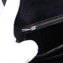CELINE Shoulder Bag Leather Black Gold Auth bs36178A-22